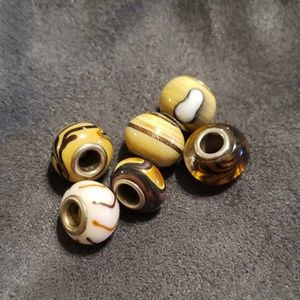 Italian Glass Beads Fit Pandora